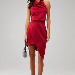 NWOT Elliatt Camo Dress – Merlot – Size Medium